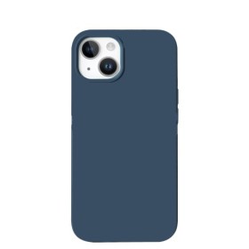Fairplay Coque Silicone Pour iPhone 15 Plus Bleu Foncé