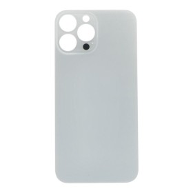 Vitre Arrière Pour iPhone 13 Pro Max Grand Trou Blanc OEM