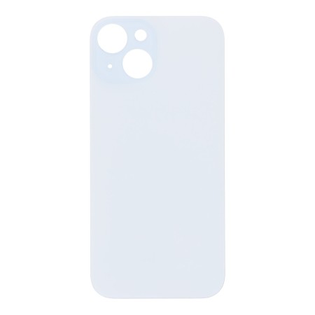 Vitre Arrière Avec Adhésif Pour iPhone 15 Big Hole Bleu OEM