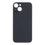 Vitre Arrière Avec Adhésif Pour iPhone 15 Big Hole Noir OEM