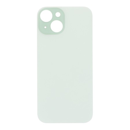 Vitre Arrière Avec Adhésif Pour iPhone 15 Big Hole Vert OEM