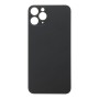Vitre Arrière Avec Adhésif Pour iPhone 11 Pro Big Hole Noir OEM