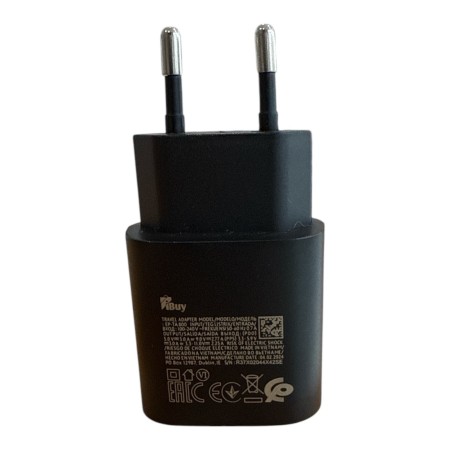 Chargeur Rapide USB-C 25W Noir