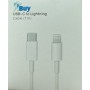 Cable USB-C Vers Lightning 1m Blanc