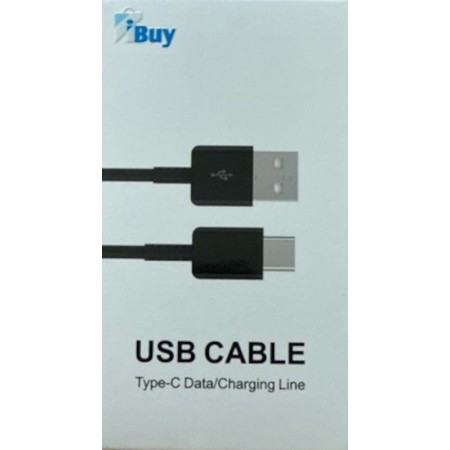 CABLE USB-C Vers USB-A 1 m Noir