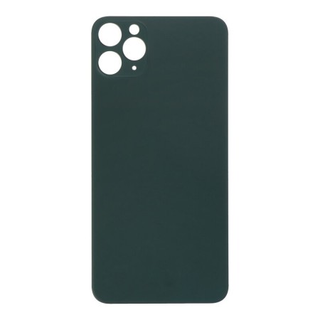 Cache Batterie Avec Adhésif Pour iPhone 11 Pro Max Grand Trou Vert OEM