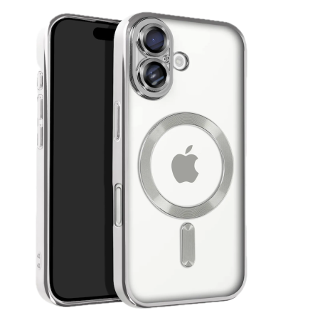 COVERME Coque HALO Magsafe iPhone 16 (Argent)