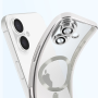 COVERME Coque HALO Magsafe iPhone 16 (Argent)