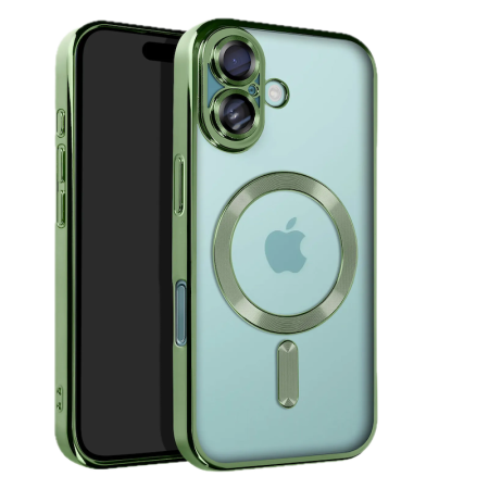 COVERME Coque HALO Magsafe iPhone 16 (Vert Boreal)