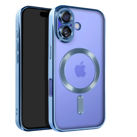 COVERME Coque HALO Magsafe iPhone 16 (Bleu Saphir)
