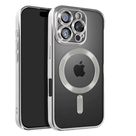 COVERME Coque HALO Magsafe iPhone 16 Pro (Argent)