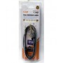 Câble Audio Jack 3.5mm Mâle / Jack 3.5mm + Jack 6.5mm Mâle Nylon Tr...