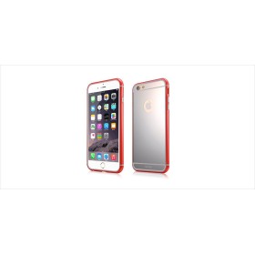 Coque Bumper XOOMZ Mirror Rouge pour iPhone 6 Plus/6s Plus Bumper x...