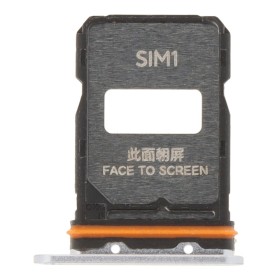 Tiroir SIM Double Xiaomi Poco F7 - Blanc (Premium)