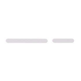 Boutons Power Et Volume Pour Xiaomi Poco X6 Blanc (Premium) - Lot De 2