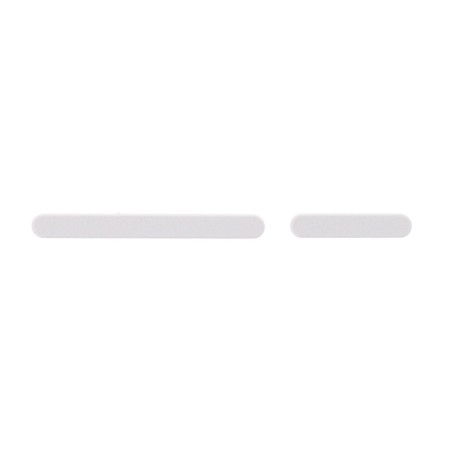 Boutons Power Et Volume Pour Xiaomi Poco X6 Blanc (Premium) - Lot De 2