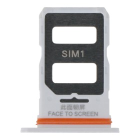 Tiroir SIM Double Xiaomi Poco X6 Blanc (Premium)