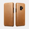 Samsung Galaxy S9 Plus Etui Begei En Cuir De Luxe Curved Edge Série...