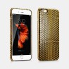 Coque ICARER en cuir véritable Snake Leather Jaune pour iPhone 6 Pl...
