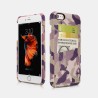 iPhone 6/6S Coque en cuir et microfibres spécial Camouflage Jungle