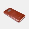 Etui en cuir de luxe Vintage Marron Pour Samsung Galaxy S7 Edge