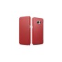 Etui en cuir de luxe Luxury Rouge Samsung Galaxy S7 Edge Etui innov...