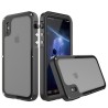 Coque Noire Aluminium Pour iPhone X iPhone XS Redpepper Waterproof ...
