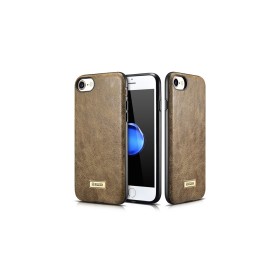 Etui Pour iPhone 7/8/SE 2020 en cuir véritable Fashional Vert