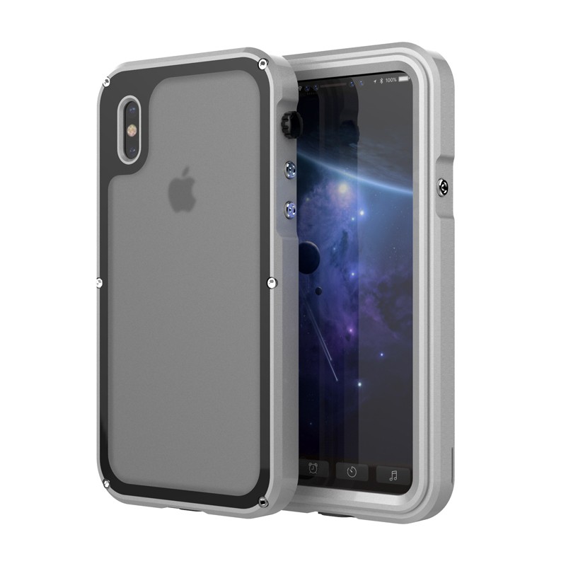 IPHONE X ET XS COQUE SILVER REDPEPPER WATERPROOF SHOCKPROOF Coque R...