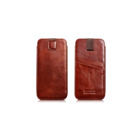 iPhone 6/6S Etui en cuir Vintage Marron