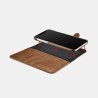 iPhone X/XS Etui en cuir véritable Wallet detachable 2 en 1 Rouge