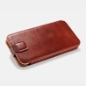 Etui Vintage Straight Leather case Rouge iPhone 6 plus/6s plus