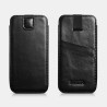 Etui Vintage Straight Leather case Noir iPhone 6 plus/6s plus