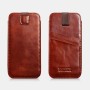 Etui Vintage Straight Leather case Marron iPhone 6 plus/6s plus Etu...