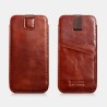 Etui Vintage Straight Leather case Marron iPhone 6 plus/6s plus