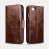 Etui oil wax en cuir détachable 2 en 1 Marron iPhone 6 Plus/6s Plus...