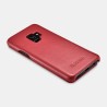 Samsung S9 Etui en cuir véritable Curved Edge Série Luxury Rouge SA...