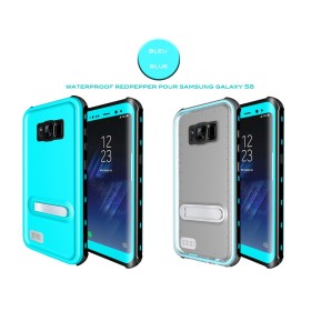 Coque waterproof Pour Samsung Galaxy S8 Bleue