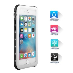 Redpepper Coque Waterproof pour iPhone 6/6S Blanc