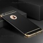 iPhone 6 6s coque Ultra fine 3 en 1 en PC dur Noir Gold