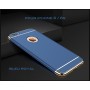 iPhone 6 6s coque Ultra fine 3 en 1 en PC dur Bleu Foncé