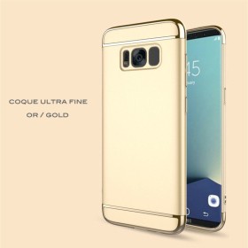 Samsung Galaxy S8 coque Ultra fine 3 en 1 en PC dur Gold