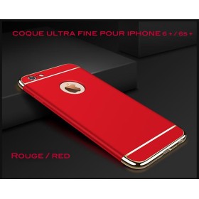 Coque Ultra fine 3 en 1 en PC dur Rouge iPhone 6 Plus/6S Plus Coque...