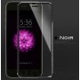 Verre trempé contour en titane Noir haute dureté pour iPhone 6/6S/7...