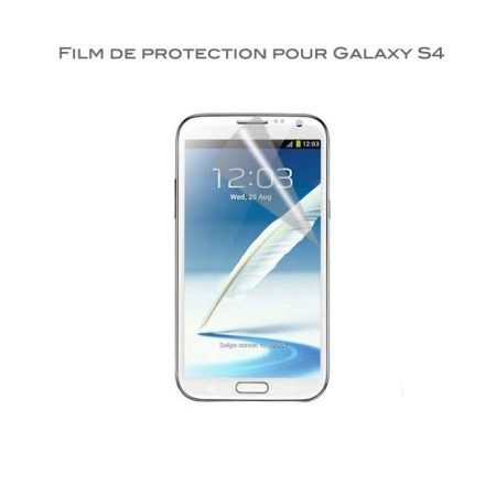Film de protection souple pour Samsung Galaxy S4