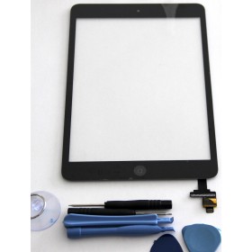 Vitre tactile noire pour iPad mini 2 7,9˜ A1489-A1490-1491