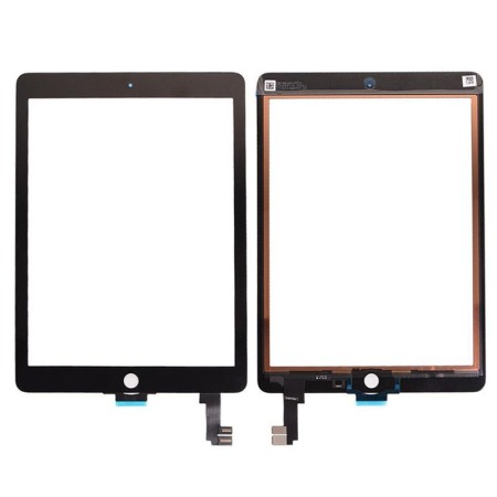Vitre tactile noire pour iPad Air 2 9,7" A1566-A1567