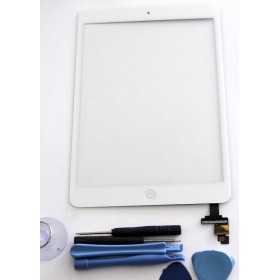 Vitre tactile blanche pour iPad mini 2 7,9" A1489-A1490-1491 Vitre ...