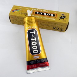 Colle liquide T-7000 110 ml Noire spécial réparation électronique b...