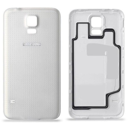 Cache Batterie Samsung Galaxy S5 G900 F Blanc